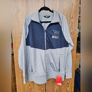 The North Face Men's Gray and Navy Jacket